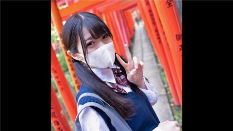 PPV2427738 [Uncensored] A date to pray for college success with a beautiful girl with twin tails. I 